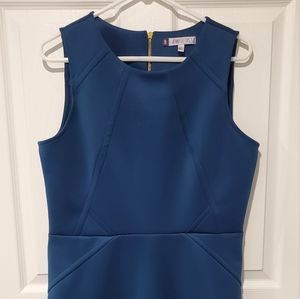 Jennifer Lopez Teal Skater Dress Size 16